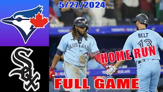 Blue Jays vs White Sox FULL GAME Highlights May 27, 2024 | MLB Highlights | 2024 MLB Season