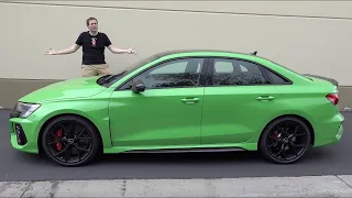 Новый Audi RS3 2022 года это маленький седан с мощными характеристиками