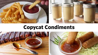 14 Copycat Condiment Recipes | Homemade Ketchup, Mustard, Mayo & More!