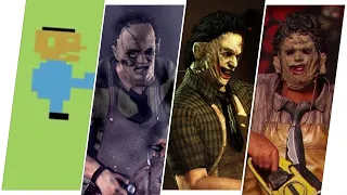 Leatherface Evolution in Games (The Texas Chainsaw Massacre 1983-2023).