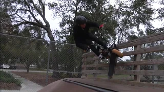 Mini ramp riding with the Fatboy Mini BMX **JET FIGHTER**