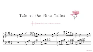 Parting at the River of Three Crossings piano cover/sheet | Tale of the Nine Tailed 구미호뎐 九尾狐傳 Bgm