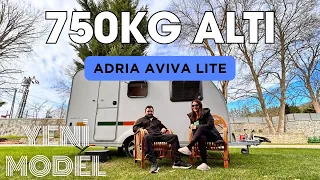 Adria Aviva Lite İnceleme | Arabam Çekmez Diyenlere 700KG'lık Karavan #çekmekaravan