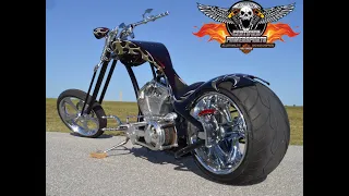 2007 WESTON CHOPPERS MONSTER VADER SPRINGER 360 REAR TIRE  CHOPPER