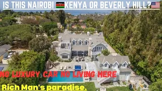 Luxurious rich neighborhoods for the wealthy in Nairobi Kenya.