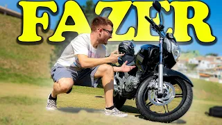 ESSA É MINHA PRIMEIRA MOTO – FAZER 250 2014