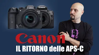 CANON R7 e R10 il ritorno delle APSC a buon prezzo!