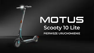 Motus Scooty 10 Lite Gen 5 Unboxing | Pierwsze uruchomienie