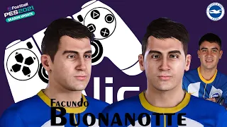 Facundo Buonanotte Face Build PES 2021 | PES 2020 | Brighton | NisNiz Channel