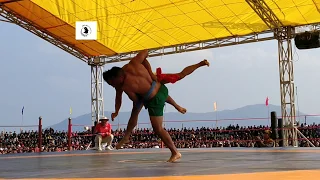 Reigning champ Venuzo Dawhuo all bouts in Chakhesang Wrestling Meet 2020