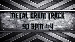 Metal Ballad Drum Track 90 BPM (HQ,HD)