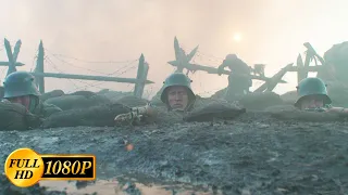 German soldiers in a trench against tanks / All Quiet on the Western Front (2022)