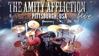 Troy Wright with The Amity Affliction Live in Pittsburgh, USA - Death's Hand