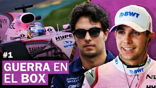 GUERRA EN EL BOX: CHECO PÉREZ Vs. ESTEBAN OCON || PARTE 1