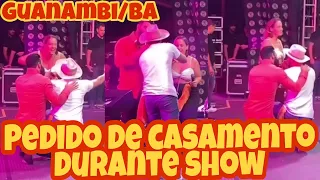 Rolou PEDIDO de CASAMENTO no palco durante SHOW de Gusttavo Lima em Guanambi/ Bahia