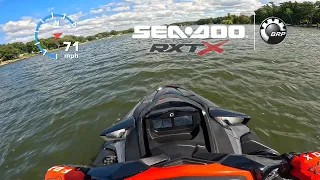 Top Speed Run On A 2023 Sea-Doo RXT-X 300