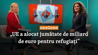 #one2one | Reprezentanta CE în România: UE a alocat jumătate de miliard de euro pentru refugiați