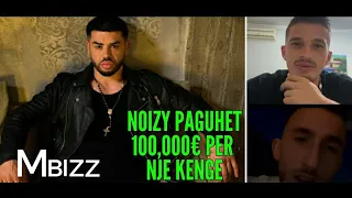 Noizy kerkon 100 mij Euro per nje kenge ( bashkpunim )