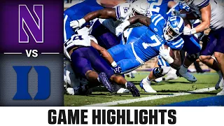 Northwestern vs. Duke Game Highlights | 2023 ACC Football