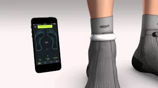 Sensoria Fitness Socks - how to wear the anklet