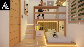 Extraordinary Loft Bed Idea for Small Rooms