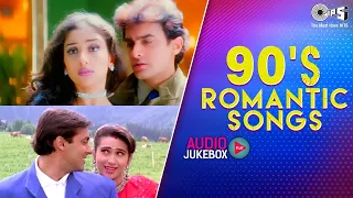 90's Romantic Songs | Audio Jukebox | 90's Bollywood Songs | Full Songs Non Stop