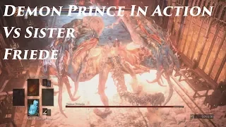 Dark Souls 3 Demon Prince vs Sister Friede and Enemies! Full Playthrough as a Boss