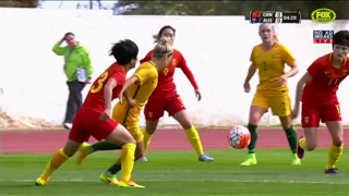 Australia v China PR 1st Half - Algarve Cup