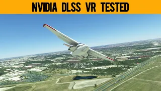 MSFS SIM UPDATE 10 BETA: NVIDIA DLSS VR FPS Stats