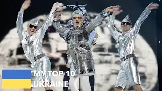 My Top 10 Eurovision Songs from Ukraine