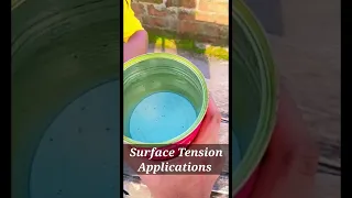 What is Surface tension||Surface tension application||#surfacetension magic trick surface tension