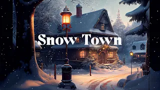 Snow Town - Cozy Winter Ambient Music - Soothing Fantasy Music