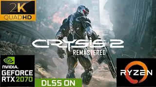 Crysis 2 Remastered | R7 5800X | RTX 2070 | 1440P Ray Tracing DLSS