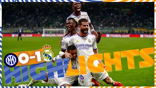 HIGHLIGHTS | Inter 0-1 Real Madrid | Rodrygo's GOAL!