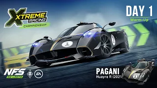 Need For Speed: No Limits | 2021 Pagani Huayra R (Xtreme Racing Championship - Day 1 | Warm-Up)