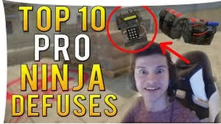 TOP 10 PRO NINJA DEFUSE -CS:GO-