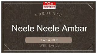 Neele Neele Ambar Par | Kalaakaar | Sridevi | Kishore Kumar | FULL KARAOKE with Lyrics