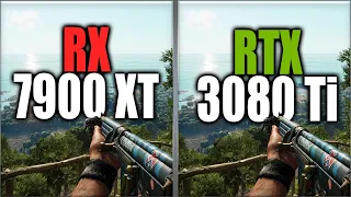 RX 7900 XT vs RTX 3080 Ti Benchmark Tests - Tested 20 Games