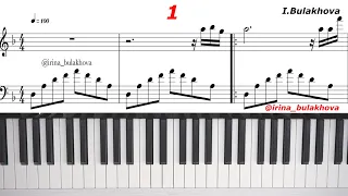 Просто Красивая музыка из прошлого видео на Пианино  Beautiful Relaxing Piano Melody Sheets ноты