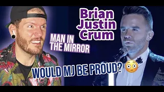 Brian Justin Crum REACTION - Brian Crum MAN IN THE MIRROR Reaction - AGT Finale - Michael Jackson