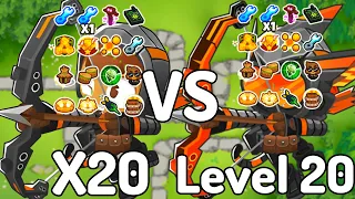 X20 God Boosted Level 1 Quincies VS. God Boosted Level 20 Quincy