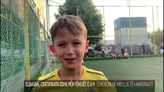 ELBASAN, CERTIFIKATA EDHE PËR FËMIJËT E U 9