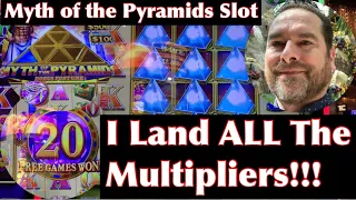 Myth of the Pyramids - Horus Fortune Gives Me ALL The Pyramid Multipliers!!!