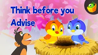 Think Before You Advice - Panchatantra In English  - Cartoon / Animated Stories For Kids