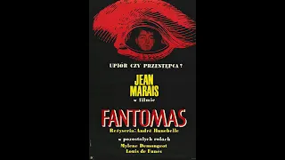Fantomas 1964 VHS polski lektor Louis De Funes (fragment)