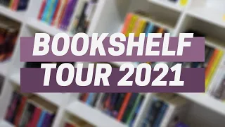 BOOKSHELF TOUR 2021 | TOUR PELAS MINHAS ESTANTES | Patricia Lima