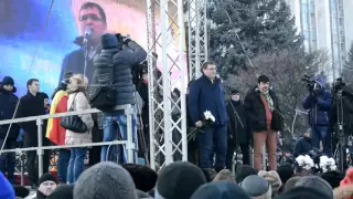 Протест 24.01.2016. Речь Ренато Усатого.