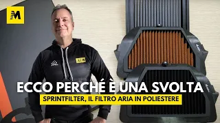 Sprint Filter, il PRIMO FILTRO IN POLIESTERE. Ecco perché è una svolta!