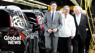 Canada announces $15 billion Honda EV plant to be built in Alliston, Ontario | FULL