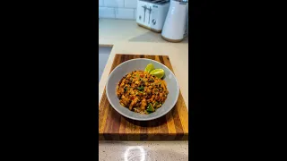 Vegan Bean Rice (In 60 seconds)